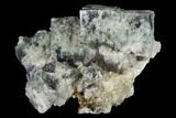 Fluorite Crystal Cluster - Rogerley Mine #146248-1
